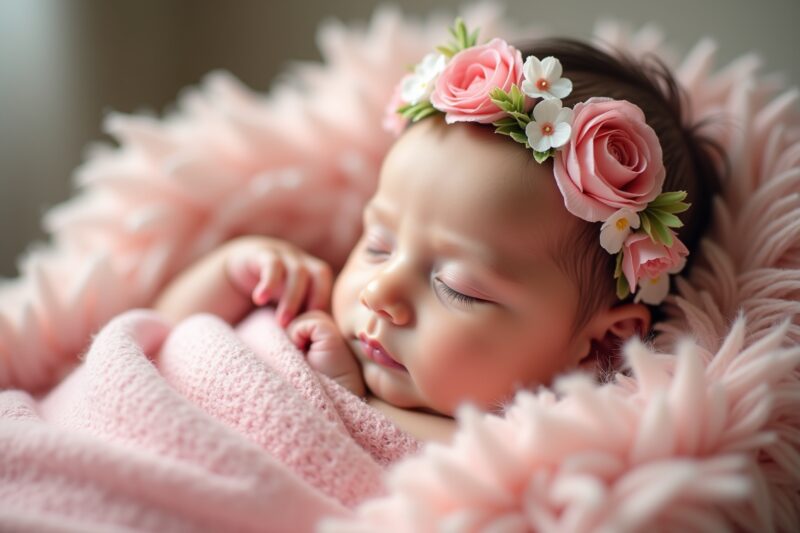 Sprüche zur Geburt für Mädchen